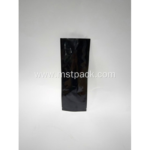 Pure Black Rectangle Packaging Bag